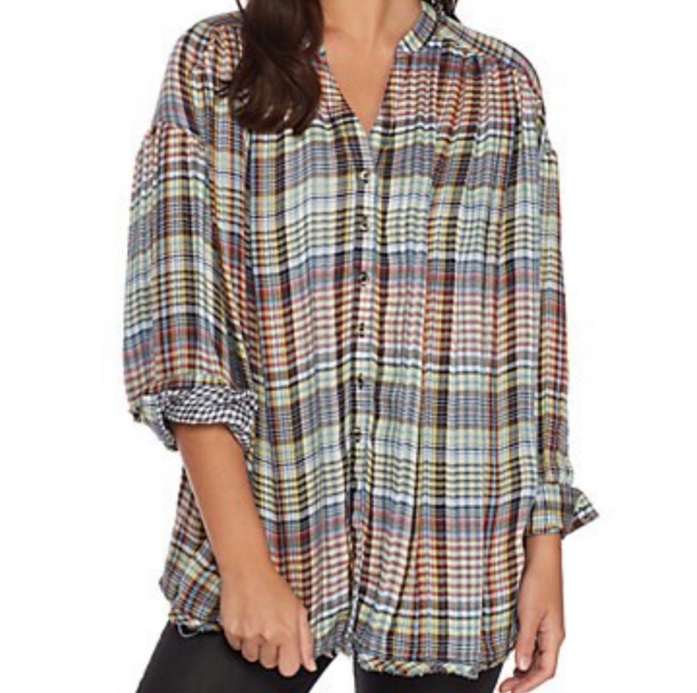 Free People Come On Over Tunic NWOT